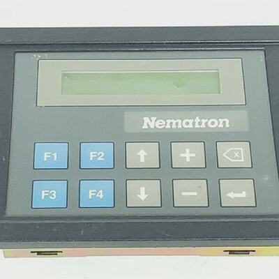 REPAIRED NEMATRON CORP. IWS30M OPERATOR INTERFACE LCD 10KEY