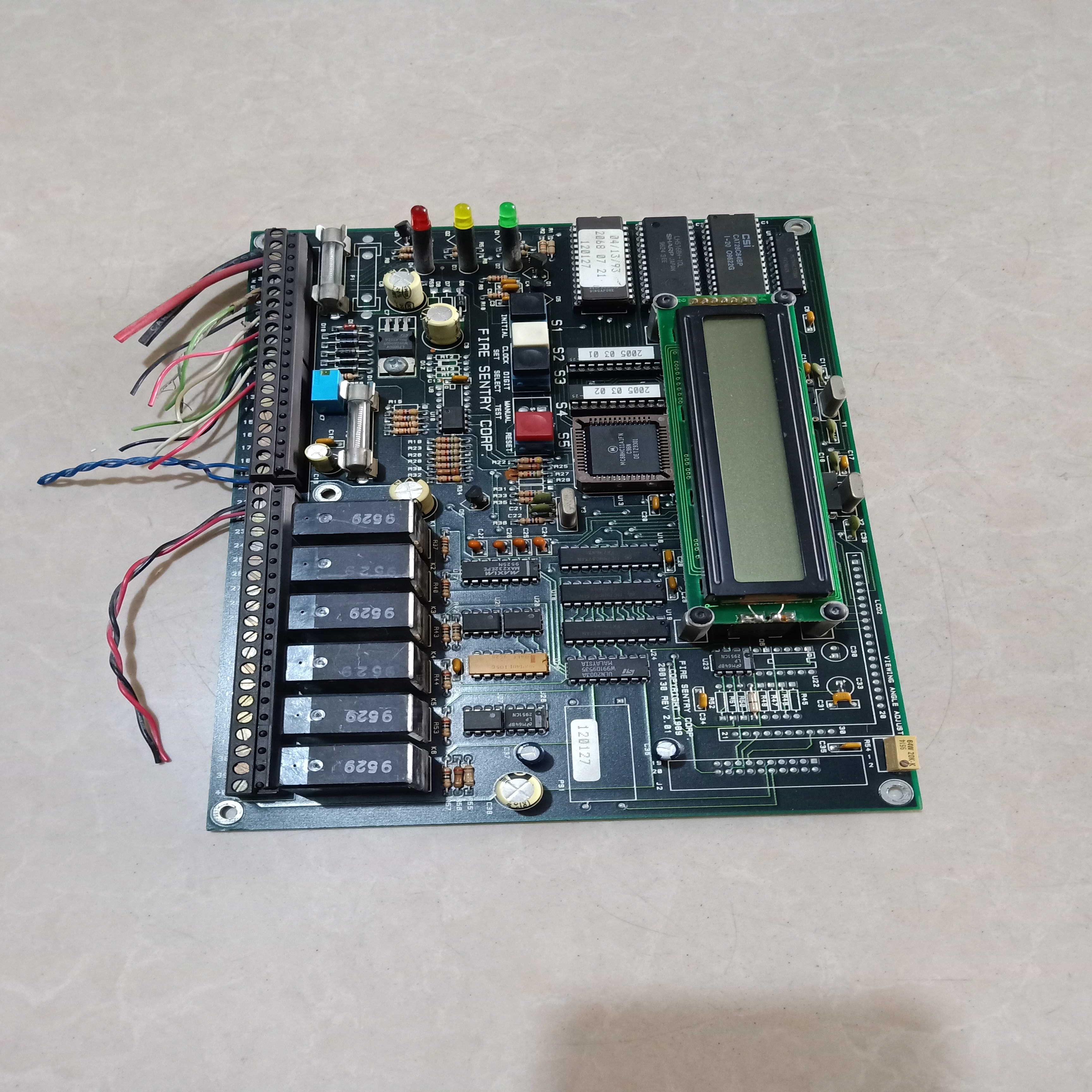 售前询价拆机主板FIRE SENTRY CORP COPYRIGHT 200138 FSC PN 2