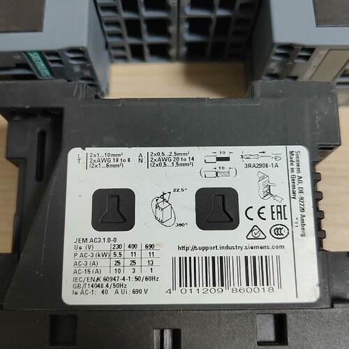 询-牵引接触器3RT20262XB400LA2成色如