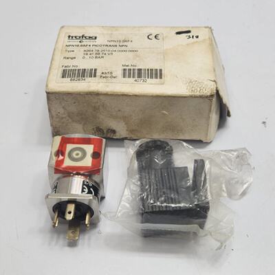 TRAFAG 8264.78.2510 NPN PICOTRANS Pressure Transmitter 010 B