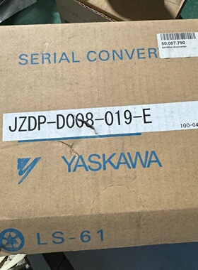 全新YASKAWA安川JZDPD008019E信号转换议价