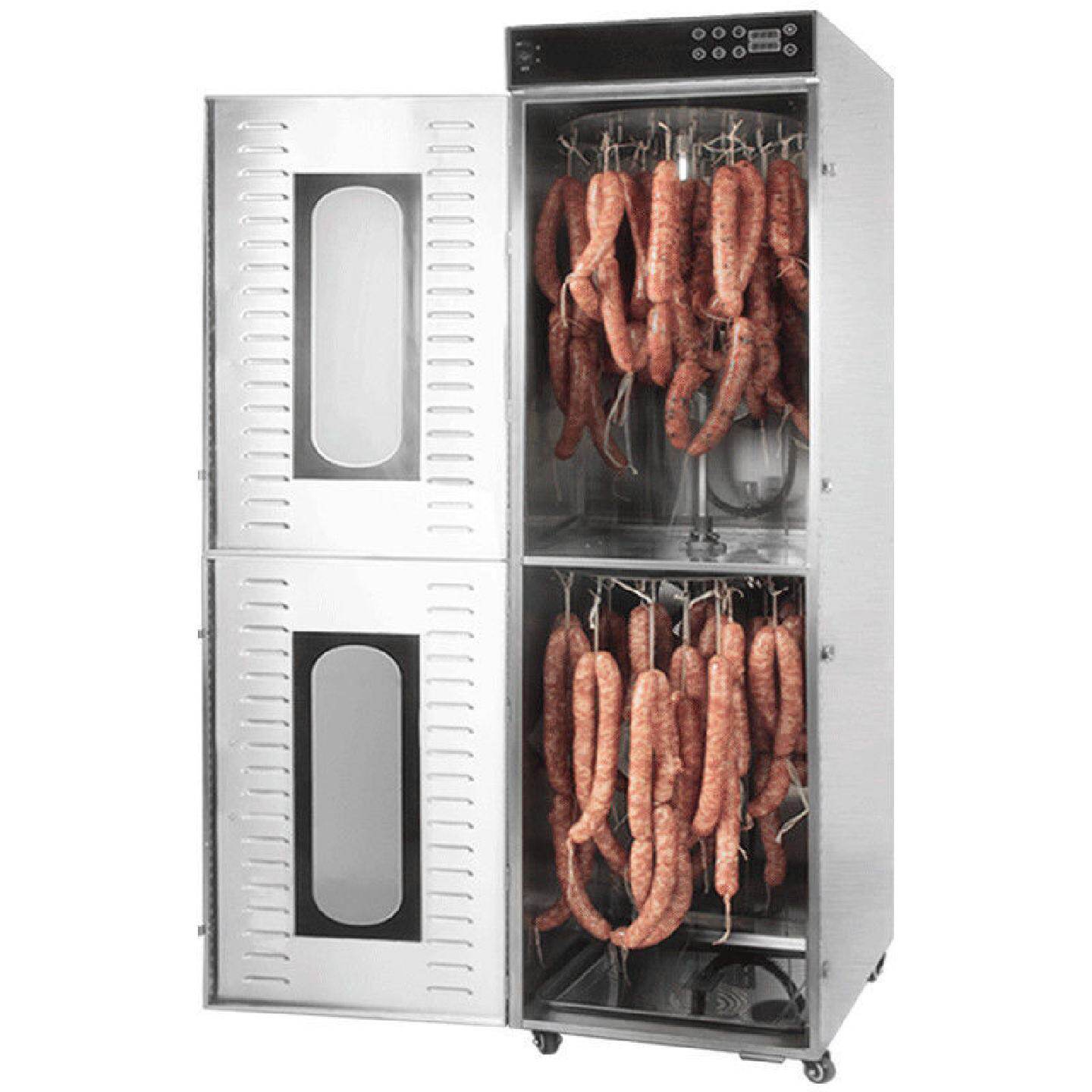 110V或220V旋转腊肠腊肉鸡鸭鱼牛肉烘干机家用食品风干机大型商用