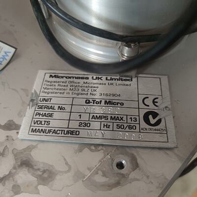 沃特世Waters Micromass Q-TOF 四极杆飞--议价商品