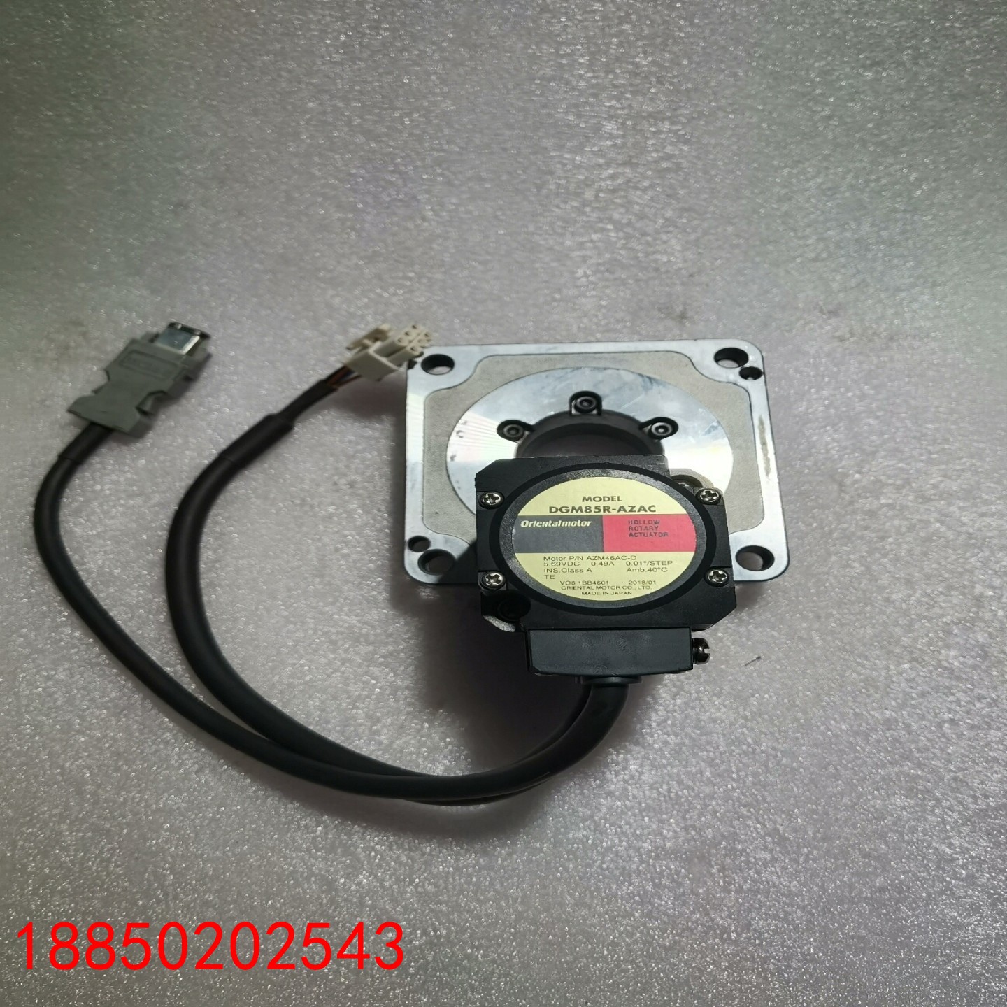 【请询价】日本东方中空旋转电机平台DGM85R-AZAC实物拍摄