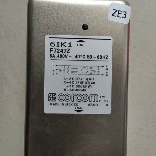 【询价】corcom 6 IK 1 F7247Z 电源滤波器适用