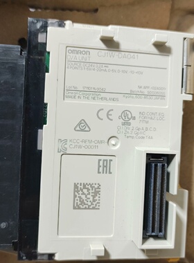 Omron/欧姆龙，欧姆龙ORMON CJ1W-DA04，全议价