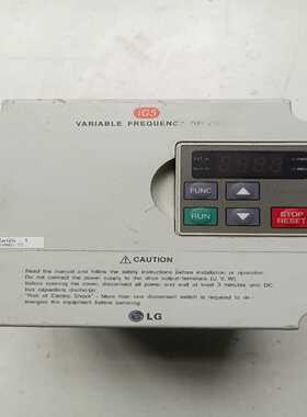 【议价】LG变频器1.5KWSV015iG5-1，已上电