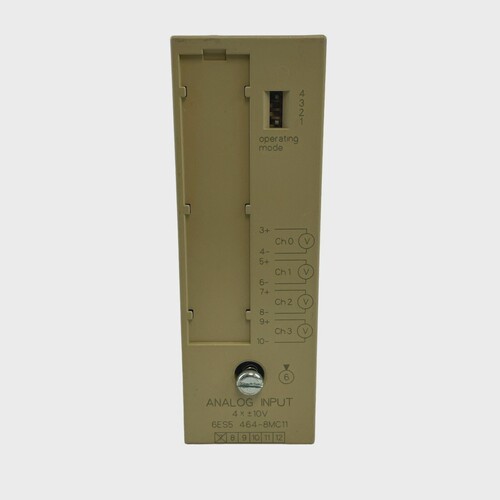 SIEMENSSIMATICS5MODULE6ES5464-8MC11ANALOGINPUT4X10