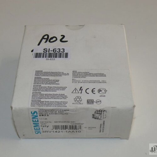 议价NeuOvp  3Rv14211Aa10 Leistungsschutzschalter 3Rv1 4211Aa