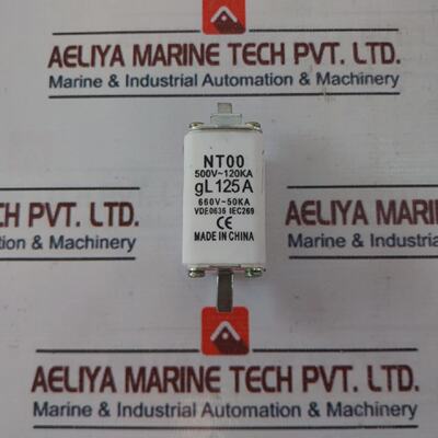 NT00 Sicherung Verbindung Gl 500V 120KA VDE0636 IEC269