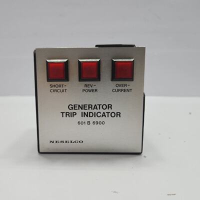NESELCO 601 B 6900 GENERATOR TRIP INDICATOR