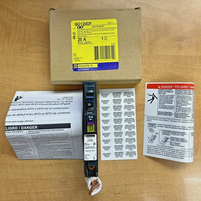 SquareDQO120DF20AmpDualFunctionCircuitBreakerPlug-I
