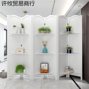 简易折屏客厅卧室遮挡简约现代折叠移动办公室家用 屏风隔断墙中式