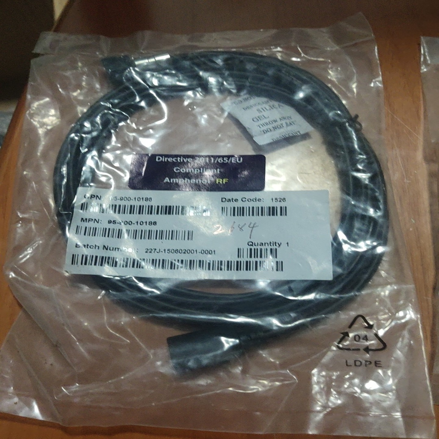 【请询价】Amphenol RF  安费诺  RF 227J   15