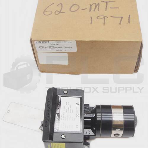 Nuovo Ashcroft D424V Xnh Interruttore Di Pressione Gamma 100