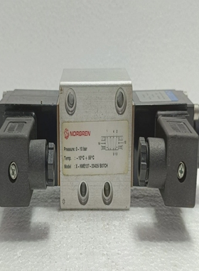 NorgrenX-NME127-23425电磁阀24伏直流0-10巴Magnet-Sch