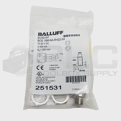 Nuevo Sensor Photoelctrico Difuso Balluff BOS019T 1030VDC BO