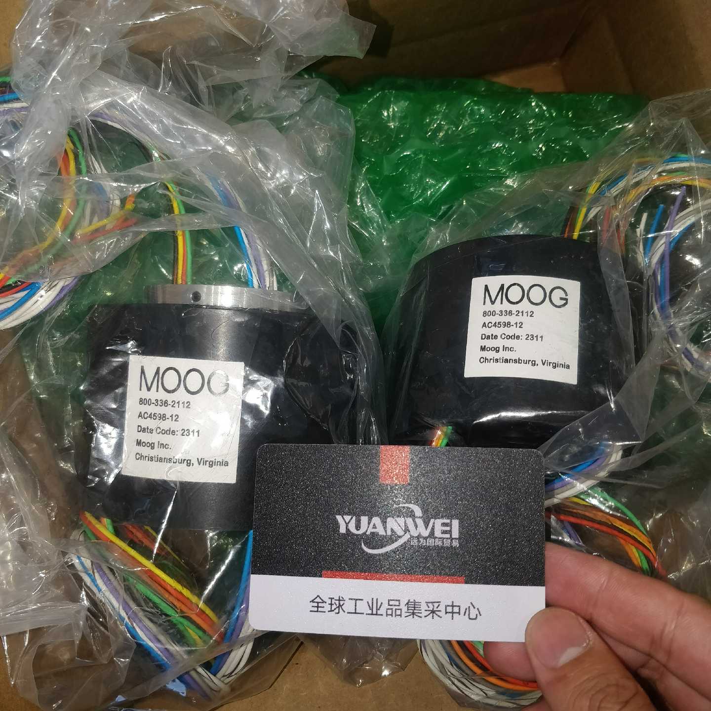 咨询-moog穆格滑环Ac4598-12