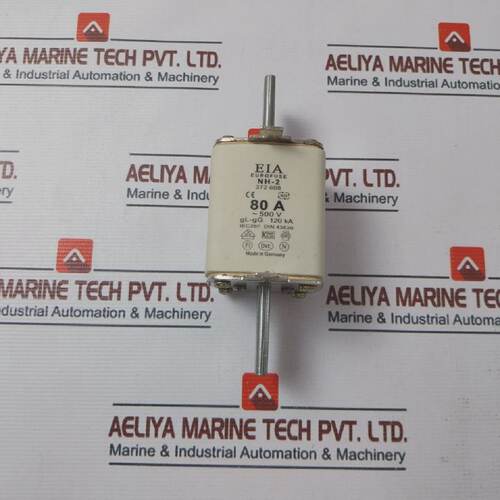 Fusible Euro EIA NH2 80A 500V GLGG 120 KA IEC 260 DIN 43620