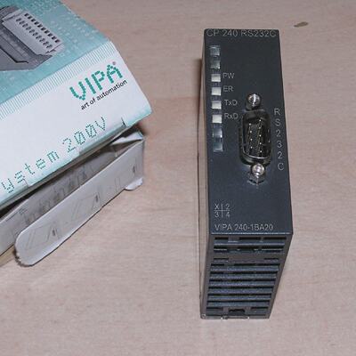 New  VIPA 2401BA20 CP240 RS232C ASCII STXETX 3964R RK512 Mod