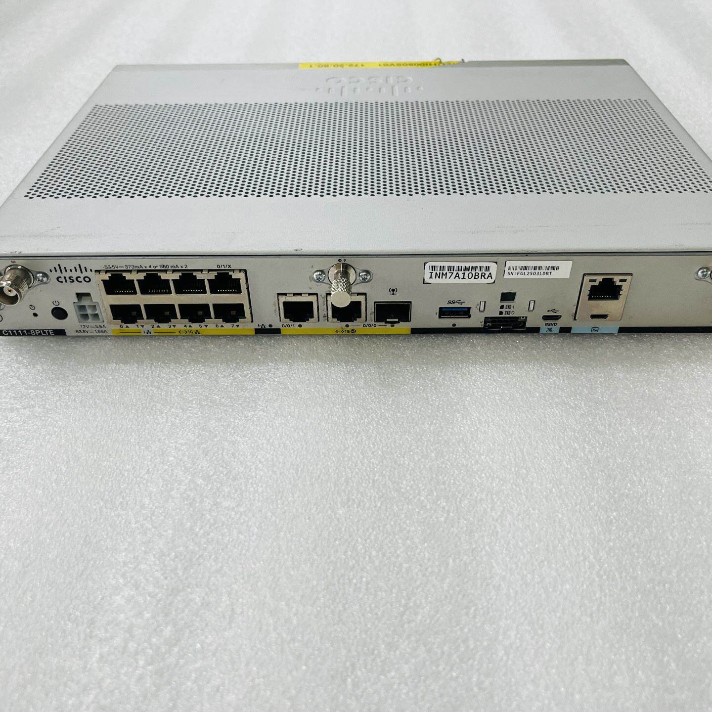 思科ciscoC1111-8PLTEEA 原装二手路由器 测--议价商品