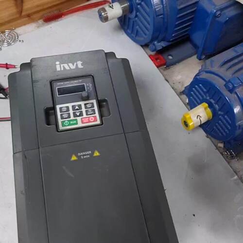 溢价-英威腾变频器7.5KWGD207R5G4成色如图每