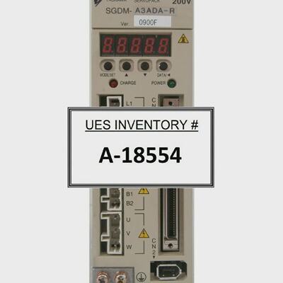 Yaskawa Electric SGDMA3ADAR Servo Driver SERVOPACK Ver. 0900