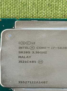 议价英特尔酷睿i7-5820K六核处理器2011-3搭配X99主