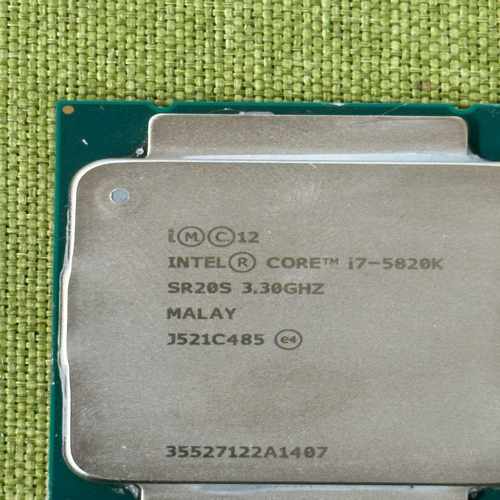 议价英特尔酷睿i7-5820K六核处理器2011-3搭配X99主