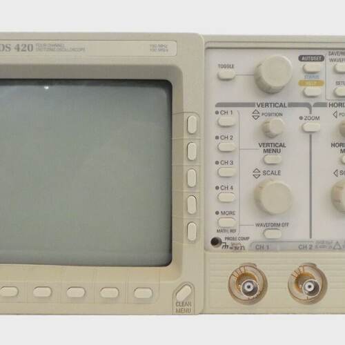 Tektronix TDS 420 Two Channel Digitizing Oscilloscope TDS420