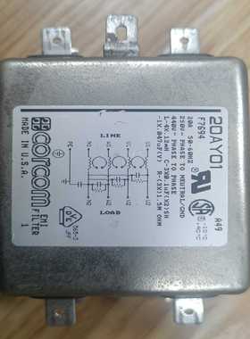 TE泰科corcom三相四线滤波器20AYO1F7694抗询价