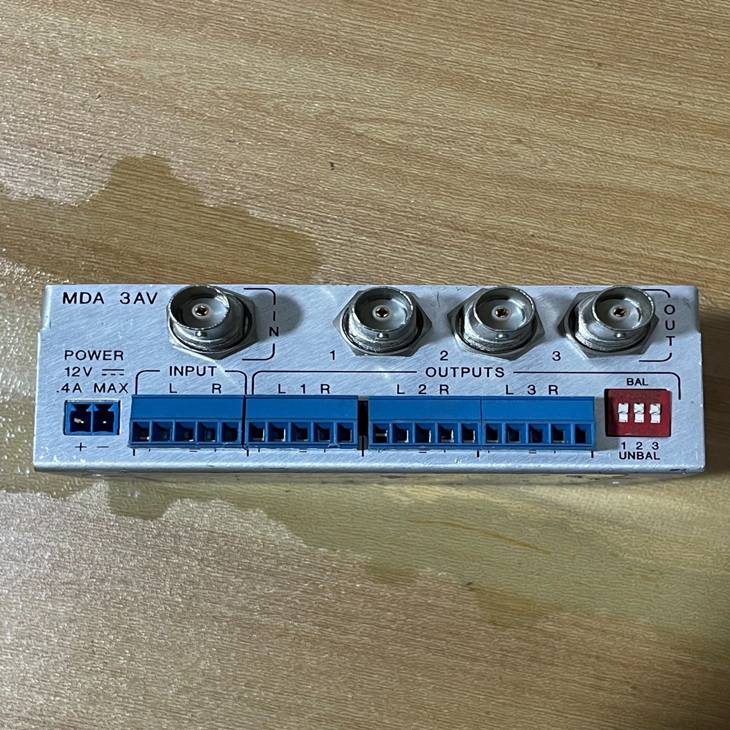 【请询价】美国EXTRON MDA 3AV分配器1路输入3路输出 拆机