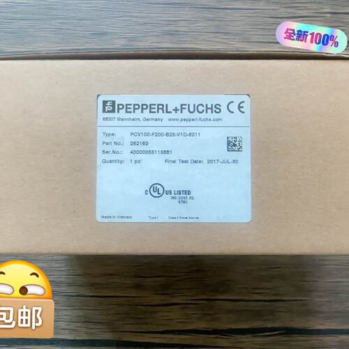 全新原装正品 PF倍加福 PCV100-F200-B25--议价129