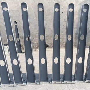 雨棚钢梁雨棚支架雨篷牛腿挑梁家用雨棚铁支架钢结构幕墙抓可定制