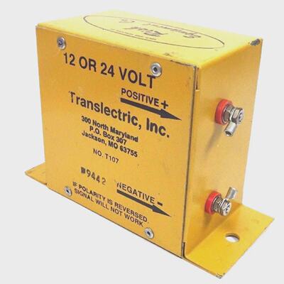 Nuovo TRANSELECTRIC INC T107 12 O 24 VOLT Segnale Di Riserva