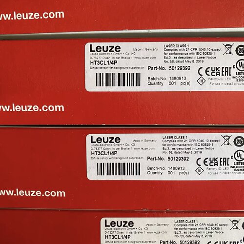 议价德国Leuze劳易测HT3CL1/4P感测器，型号50129392，带背景抑制