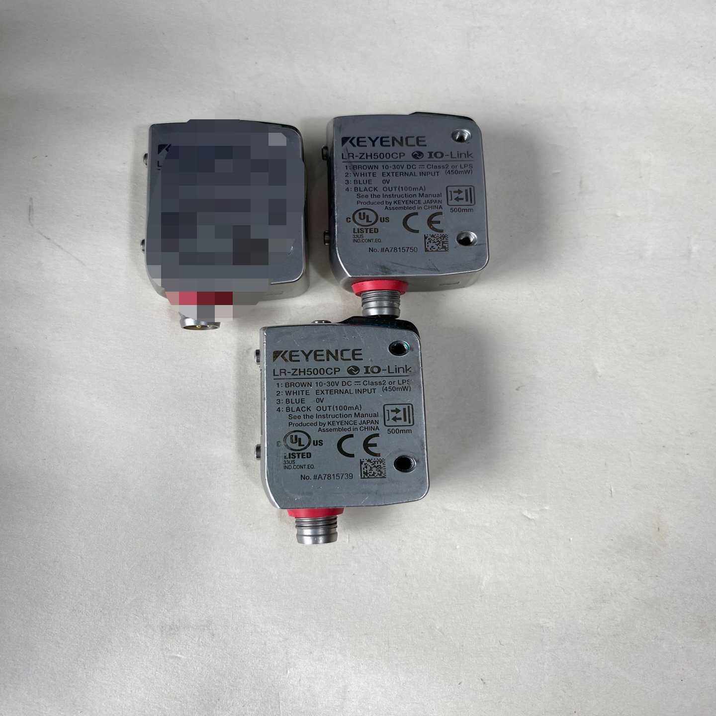 基恩士激光传感器LR-ZH500CP功能完好，图片实物拍摄，--议价商品