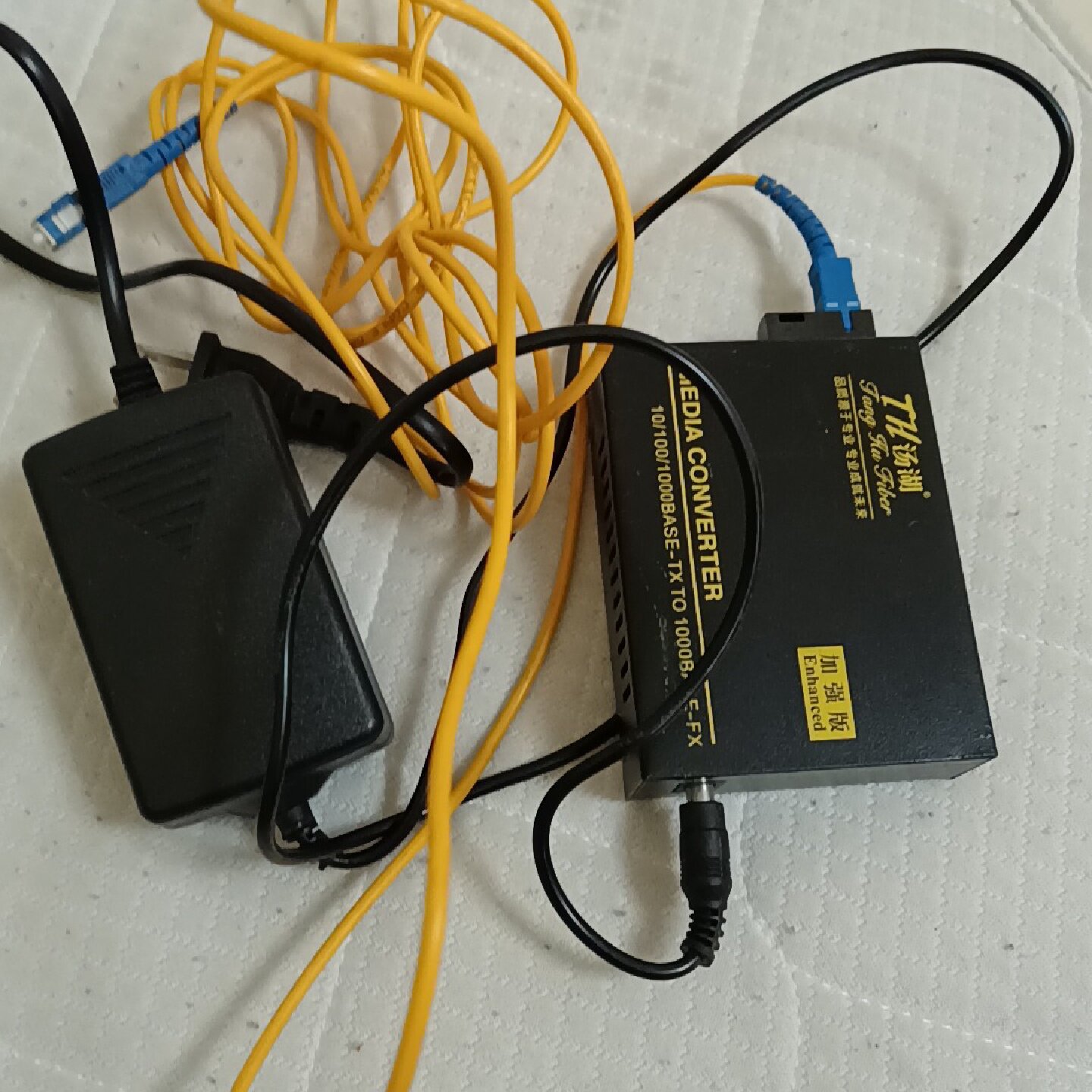 汤湖THGS03A千兆光纤收发器单模单纤光电转换器收发器议价