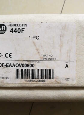 议价AB 440F-EAAOV00600 原装现货 拍前询价