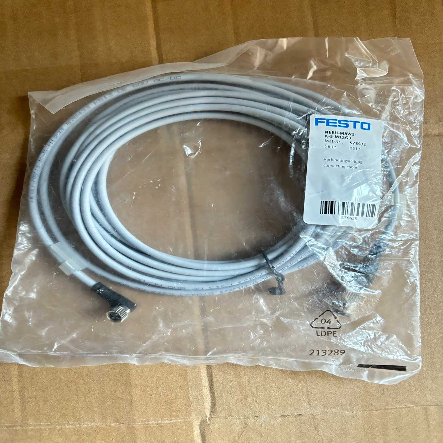 费斯托FESTONEBU-M8W3-K-5-M12G3询价