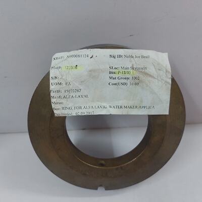 Alfa Laval 15073282 Ring Wasser Hersteller Anwendung