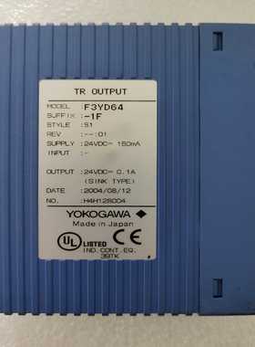 YOKOGAWA横河F3YD64-1F25个询价