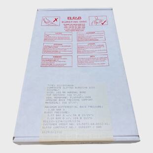 Elfab SC100SS46HA Disco De Ruptura Ranurado Compuesto 100mm