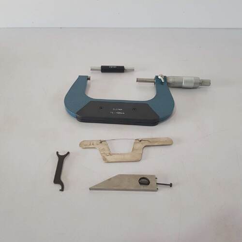 Kennon Instruments 75100mm Outside Diameter Micrometer 0.01m