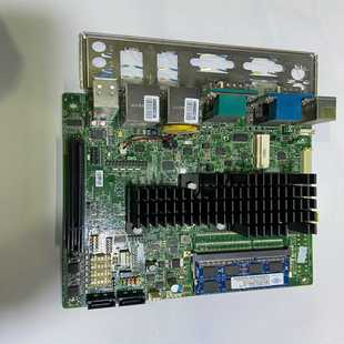 议价艾讯sys76877vga主板双网卡实物图送一个2g