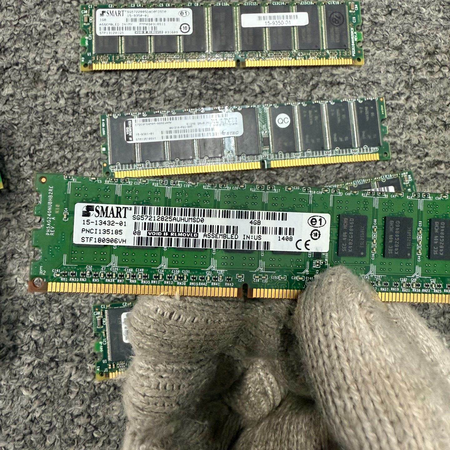 SMART原装拆机内存条，型号15-13432-01，4GB--议价商品