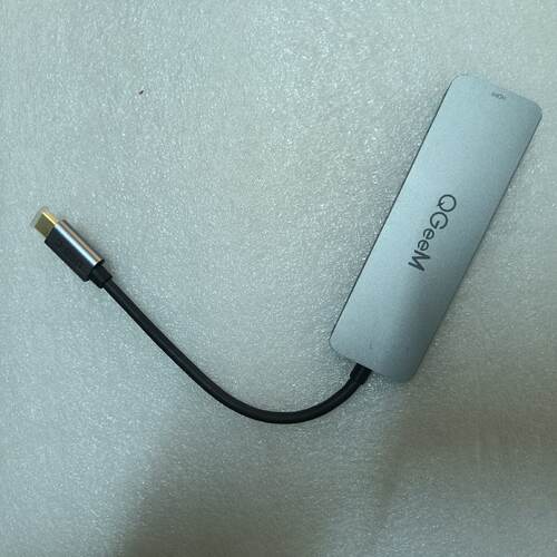 【询价】QGeeM 5合一Type-C扩展坞多功能集线器usbhub适用