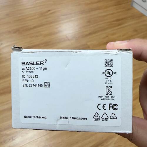 议价Basler Aca250014Gm Br New Unused Box Size Matches适用