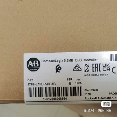 议价1769L18erBb1b Processor Module Br New Unopened Priced适