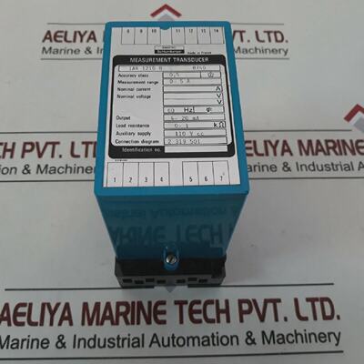 Enertec Schlumberger IAR 1210 B Transducteur de Mesure 05 A